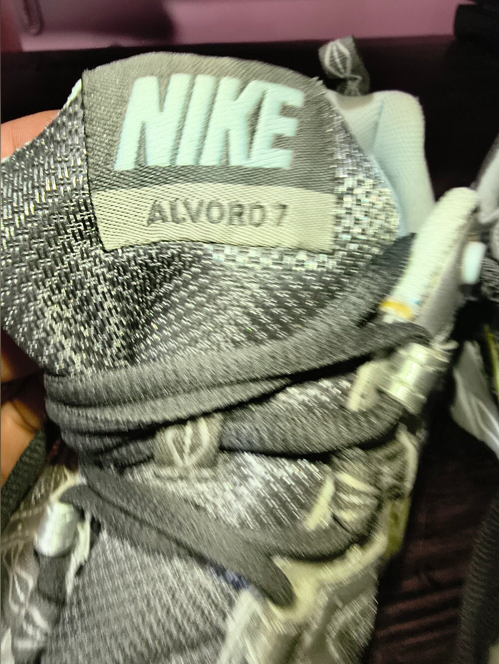 Nike Alvord 7 Black and Gray Skate Shoe Size US7
